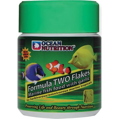 Ocean Nutrition Formula Two Marina Flake Foods - Alimento para Peces Tropicales Marinos Herbivoros