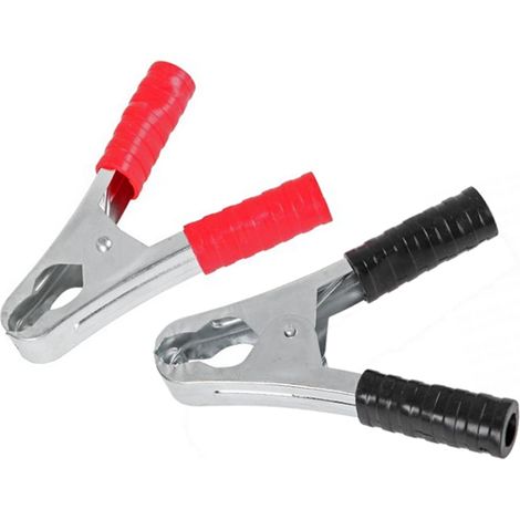Conector de cocodrilo 50A grande rojo LONGITUD 105MM - SS 0155 CZE