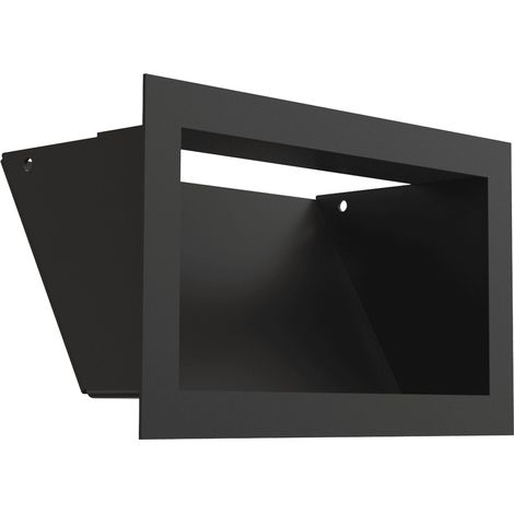 Lüftungsgitter LUFT 12x20 schwarz Slim (1/5)