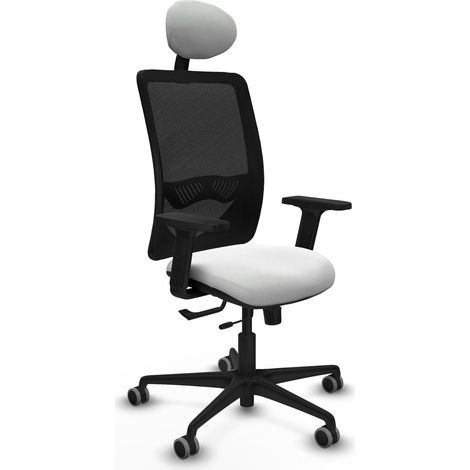 Silla de oficina piqueras y crespo Zulema negro ergonómica (1/2)