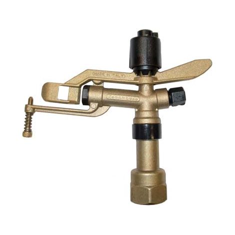 IRRIGATORE BATTENTE ZENITH TESO 6  ° SIME  OTTONE CIRCOLARE 1F