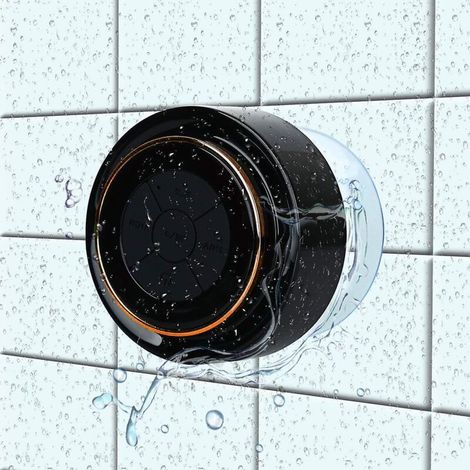 Wasserdichter Bluetooth-Duschlautsprecher für Wohnmobilreisen – kompatibel mit allen Bluetooth-Geräten, einschließlich Samsung, PC und iPhone (1/5)