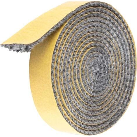 0,3 x 1 x 300 cmRemplacement de l'amortisseur de cheminée, poêle à granulés, kit de poêle à baril, corde de poêle, joint de poêle à bois auto adhésif, ruban d'étanchéité résistant à la chale (1/4)