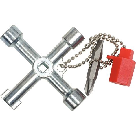 KS Tools 130.1015 Chiave Universale per Quadri Elettrici ad Armadio, 71 mm