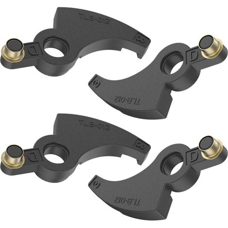 Paquete de 4 palancas de repuesto para cortacésped Black & Decker NST2118 LST220 LST136 (1/4)