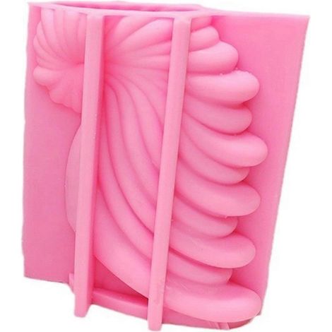 Coquillage Coquille Saint-Jacques Moule en Silicone pour Vase 3D Forme Conque, Moule Résine Époxy Créatif, Moule Artisanal pour Décoration, Grand Moule en Silicone pour Plâtre (1/5)
