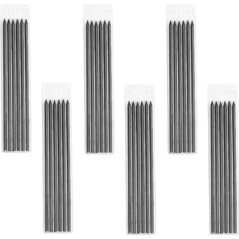 SABIR Lot de 36 recharges de crayon de 2,8 mm - Recharges de rechange - Solide - Pour le dessin d'architecte, le dessin (noir) (1/5)