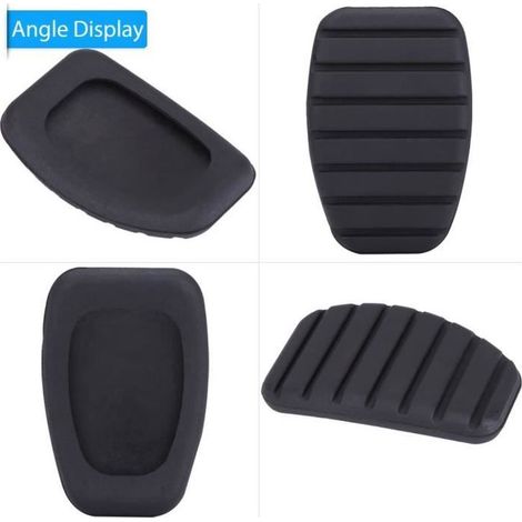 Gummierte Kupplungsfußstütze für Renault Megane, Laguna, Clio, Kangoo – Schwarz (1/5)