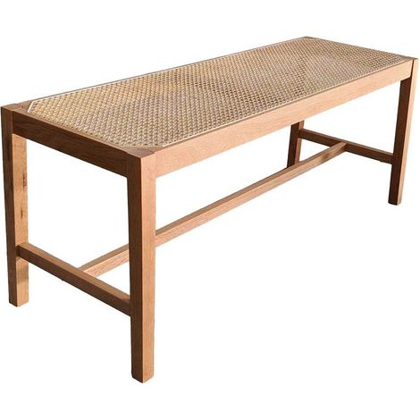 ANDREA HOUSE MU76130 Banqueta Madera Roble 116X42X46Cm - ref: MU76130