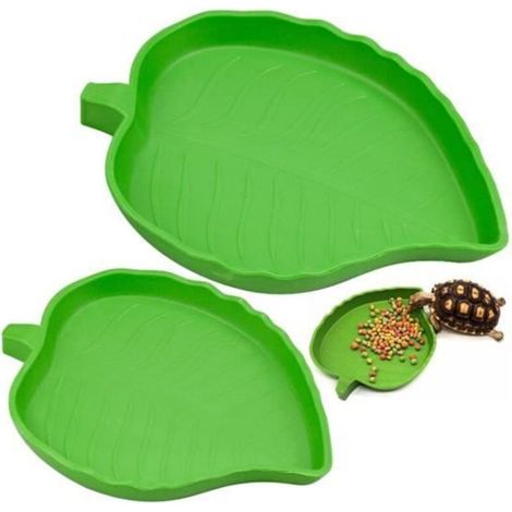 Bol d'eau pour reptiles - Non spécifié - 2 Pièces - Plastique - Rond - Intérieur (1/4)