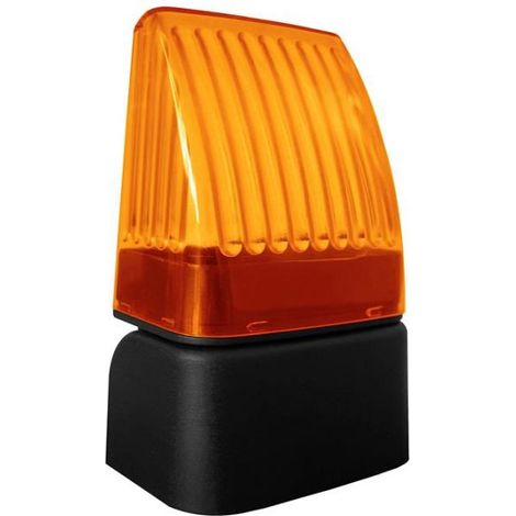 Lampeggiante Segnalatore LED luminoso universale snodato/rotante a led 12/24 e 230V