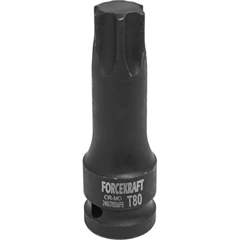 Torx-Schlagschrauber-Bit-Steckschlüssel T80 1/2" (1/2)