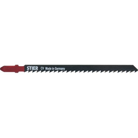 Lame de scie sauteuse STIER ST 110/4/1,25 universelle bois pour matériaux épais, coupes à angle droit 20 pièces