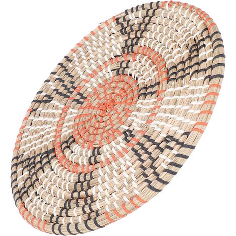 Tapis de paille nordique isolant, dessous de plat et décoration murale écoresponsable (1/5)