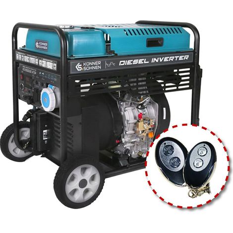 KS GENERATOR INWERTOROWY DIESEL KS 9500iDE ATSR 10kW 230V