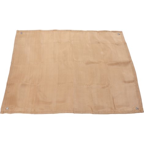 Couverture anti-feu 100x80cm en fibre de verre pour barbecue, camping et sécurité incendie extérieure (1/5)