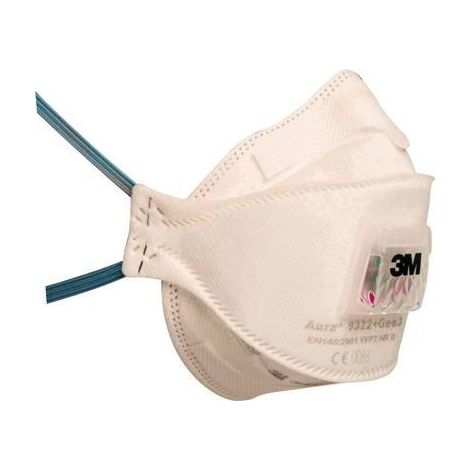 Maschera respiratoria 3M Aura 9322+Gen3 incolore pacco da 10