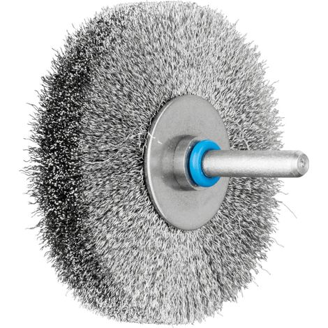 PFERD INOX-TOTAL Rundbürste ungezopft RBUIT Ø70x15 mm Schaft-Ø6 mm Edelstahl-Draht-Ø0,15 (1/5)