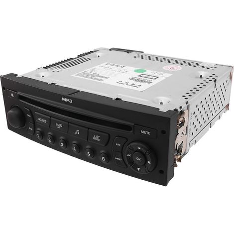 Autoradio RD43 con CD, USB, Aux e MP3 per BMW Serie 207, 206, 307, 408, 807, C2, C3, C4, C5, C8 (1/5)