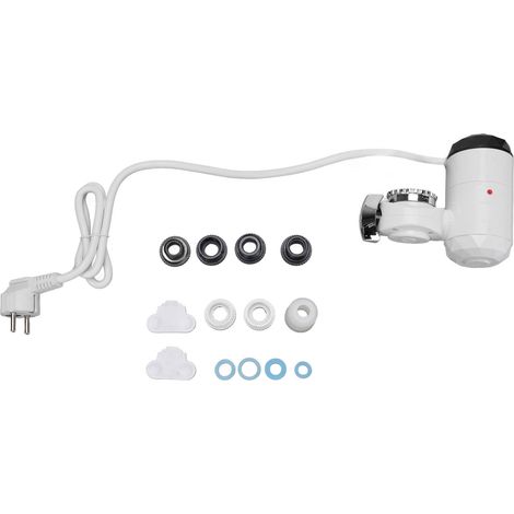 Elektrischer Warmwasserbereiter mit digitaler LED-Anzeige, schnelle Aufheizzeit, für Küche, Bad und Haushalt (1/5)