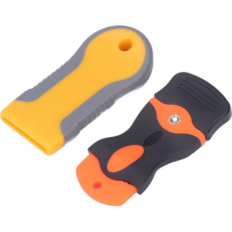 Kit de 22 grattoirs à lames doubles pour le nettoyage et le grattage d'autocollants. (1/5)