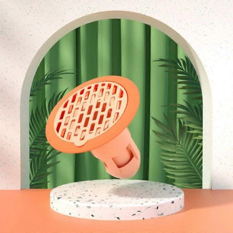 Filtre désodorisant pour siphon de sol de salle de bain/toilettes (lot de 4) - Filtre anti-odeurs et antiparasitaire (1/5)