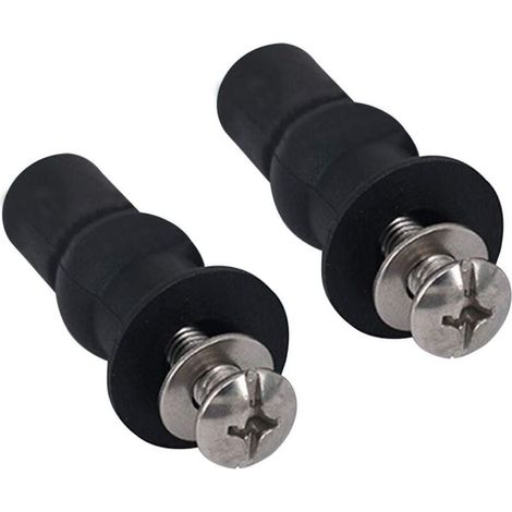 Abattant WC Fixations Charnières Accessoire de fixation pour abattant Convient à Toutes Les Toilettes(18mm) Guazhuni (1/4)