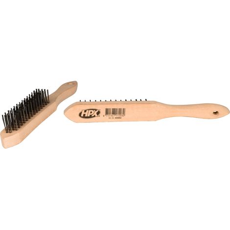 BROSSE DE DÉCAPAGE ACIER - BOIS HPX