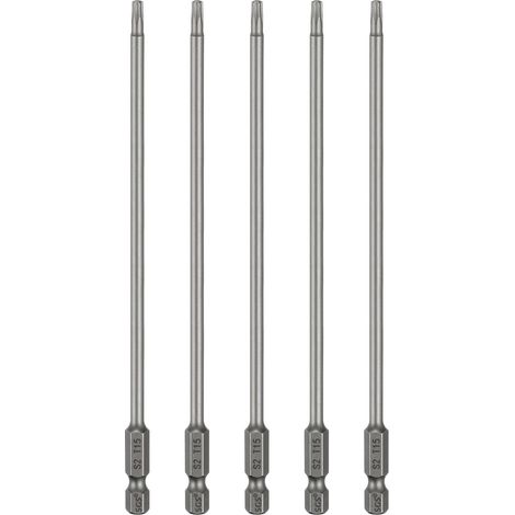 5Pcs Embout Tournevis Torx T15 Pointe Magnétique Embout Tournevis (1/5)