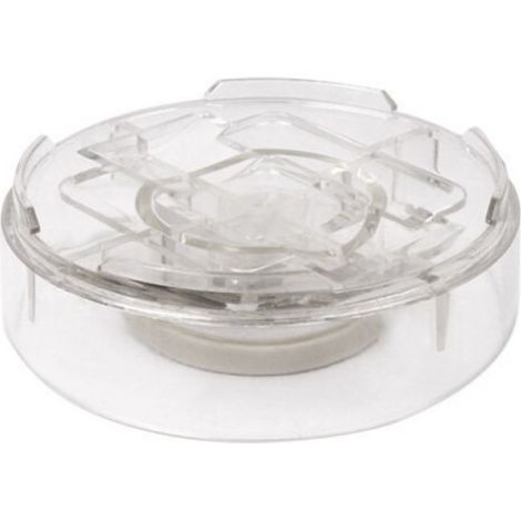 BEBUSINGOTO Elevadores de cama transparentes, patas para muebles, se conectan libremente para lograr la altura deseada (redondos) (1/5)