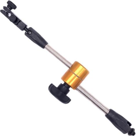 Cadrans articulés en alliage d'aluminium - Supports d'indicateurs - Outil de mesure de précision pour atelier, laboratoire, applications - Cadrans avec réglage fin (1/4)