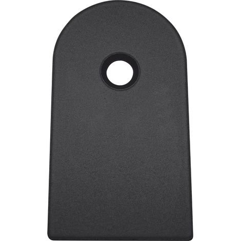 Simonswerk Abdeckplatte passend zu verdecktes Türband Tectus TE240 3D Flügelteil, Stahl beschichtet schwarz F1 (1/2)