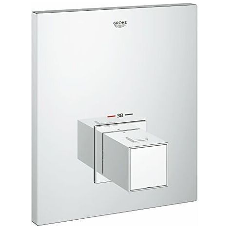 GROHE Miscelatore Termostatico Centrale Grohtherm Cube Cromo 19961000 (1/4)