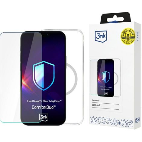 Funda MagSafe 3MK transparente para Samsung Galaxy S25 Ultra