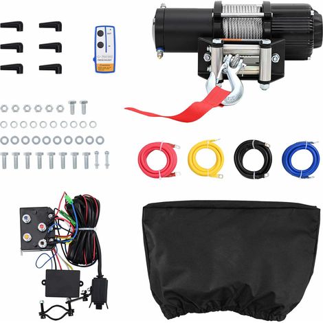 Argano Elettrico PVC Nero vidaXL (1/5)