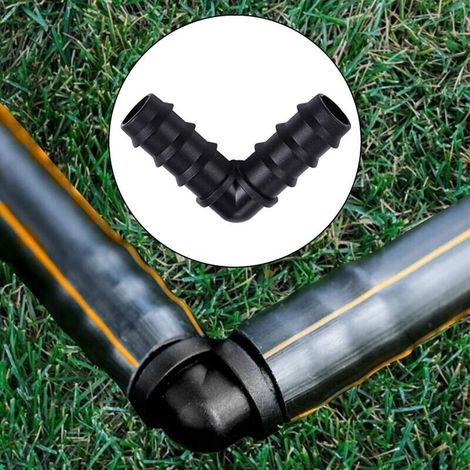 Kit di raccordi per tubi di irrigazione AIMOONSA - 34 pezzi - Connettori in plastica - Connettore per tubo da giardino da 16 mm (1,6 cm) - Connettori misti per sistemi di irrigazione da giardino (1/4)