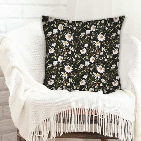 Housse de coussin 45x45 cm en polyester doux pour chambre à coucher salon décoration de la saint-valentin (1/5)