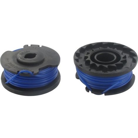 Ryobi – Bobineau coupe-bordures – Accessoire pour coupe-bordure – Fil de 1,6mm – Compatible avec modèles OLT1825, RLT1825Li, OLT1831