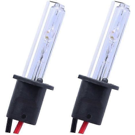 Kit de 2 ampoules H1 50W DC HID xénon pour phares, faisceau unique, blanc 6000K, 40000 lm (1/5)