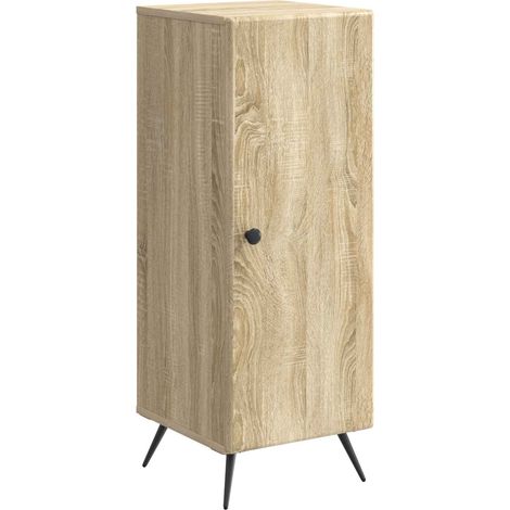 Aparador Roble Sonoma 33 x 34,5 x 90 cm Madera de Ingeniería vidaXL