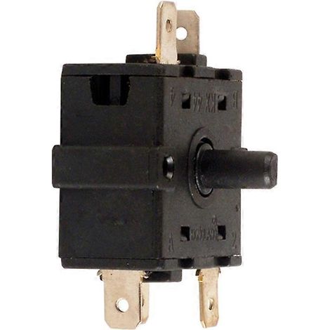 Sélecteur rotatif pour radiateur électrique d'appoint, position 3 ou 5 broches, 250 V CA, 16 A, 1,5 m (1/5)