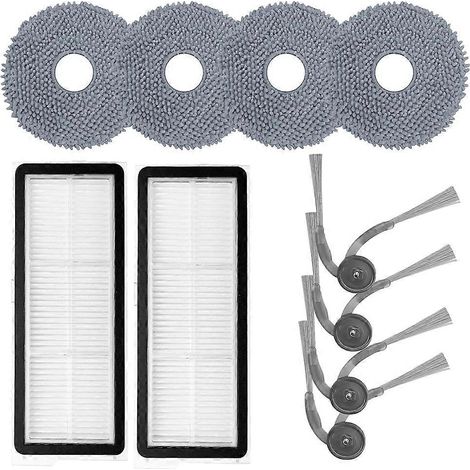 Filtre pour aspirateur brosse pour aspirateur Filtre de brosse pour aspirateur filtre de Roborock QV 35A / QV 35S Robot Aspirateur pièce détachée Kit – Includes Filtres – Side Brosses – and Serpillièr (1/5)