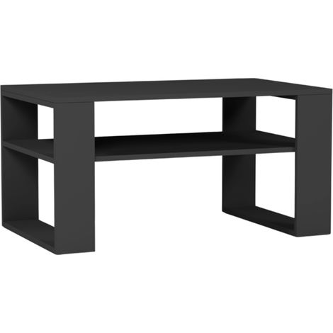 Couchtisch Anthrazit, 58 x 90 x 53 cm - Modern A-5 (1/3)