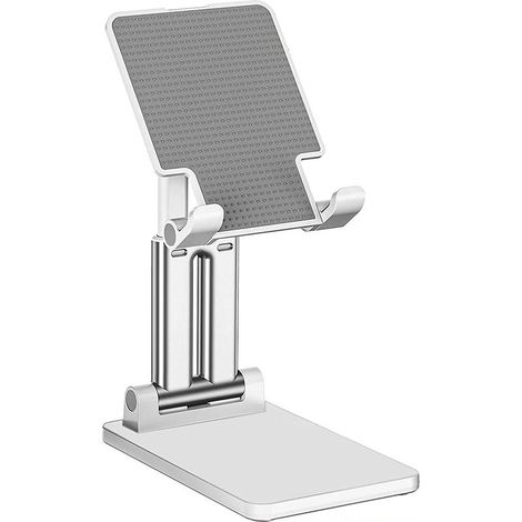 Verstellbarer Tablet-Ständer – Höhe 190 bis 245 mm – 45°-Winkel – Faltbar und kompakt – Kompatibel mit Geräten bis zu 12,9 Zoll – 1 Stück (1/5)