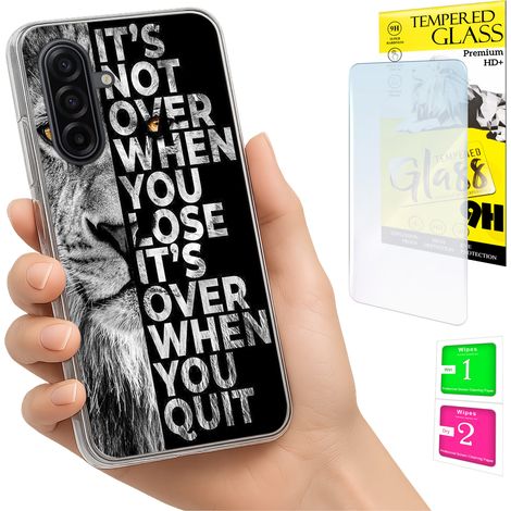 Custodia per Samsung Galaxy A17 5G, cover fotografica, cover posteriore + vetro 9H (1/5)