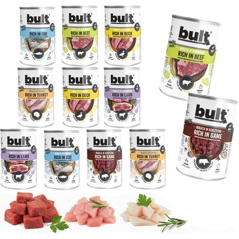 COMIDA PARA PERROS - MEZCLA DE SABORES H脷MEDOS PREMIUM LATA 12x400g  BULT