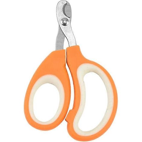 Coupe-ongles professionnel pour animaux de compagnie, lame en acier inoxydable, manche ergonomique, petit format (1/5)