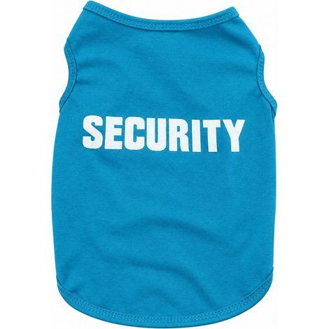 Gilet pour chien, noir, printemps-été, polyester, tailles XS à L, bleu décontracté (1/5)