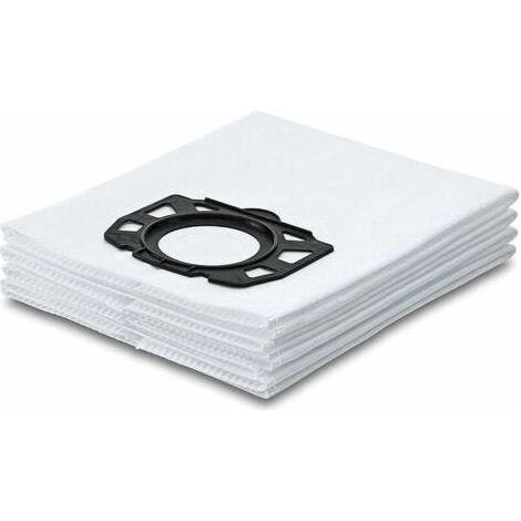 4pcs Kärcher Sachet filtre ouate accessoire pour les aspirateurs multifonctions eau et poussières WD 4, WD 5, WD 6, WD 4290, 5200 M, 5300 M et 5600 MP (1/4)