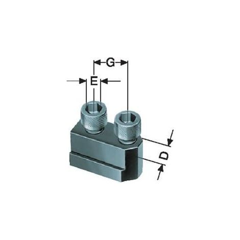 Röhm semplice scanalatura con vite, KFD-HE dimensioni mandrino 210 - 1305172 (1/2)